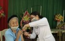 Xã Định Hải triển khai công tác tiêm Vacxin phòng Covid 19 cho người dân