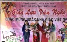Trường Mầm non xã Định Hải tổ chức diễn văn nghệ Kỷ niệm 38 năm ngày Nhà giáo việt Nam 