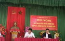 UB MTTQ xã Định Hải tổ chức Hội Nghị đối thoại với người đứng đầu cấp ủy chính quyền